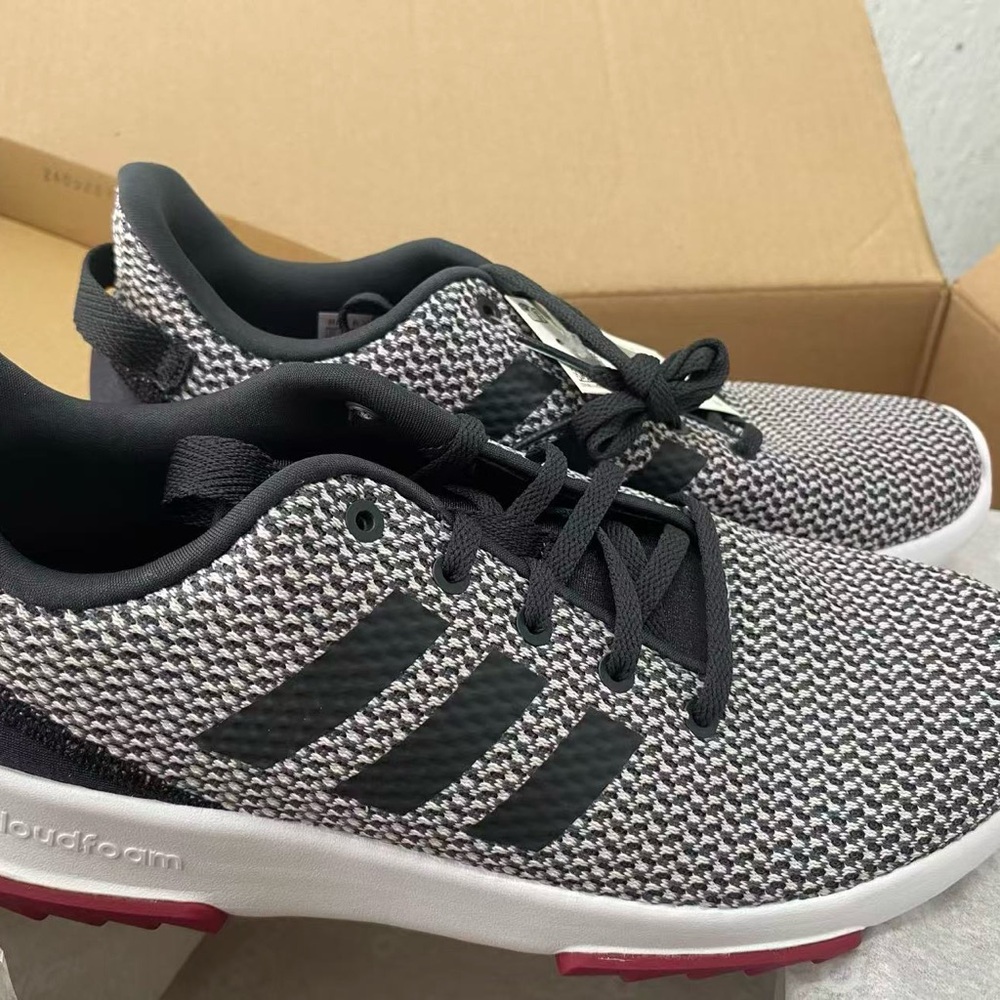 Adidas Monochrome Cloudfoam Sneakers